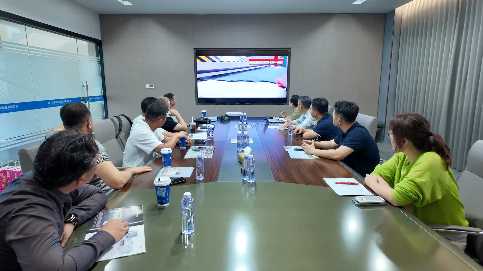 Meeting between the Kyrgyz customers and SREE engineers