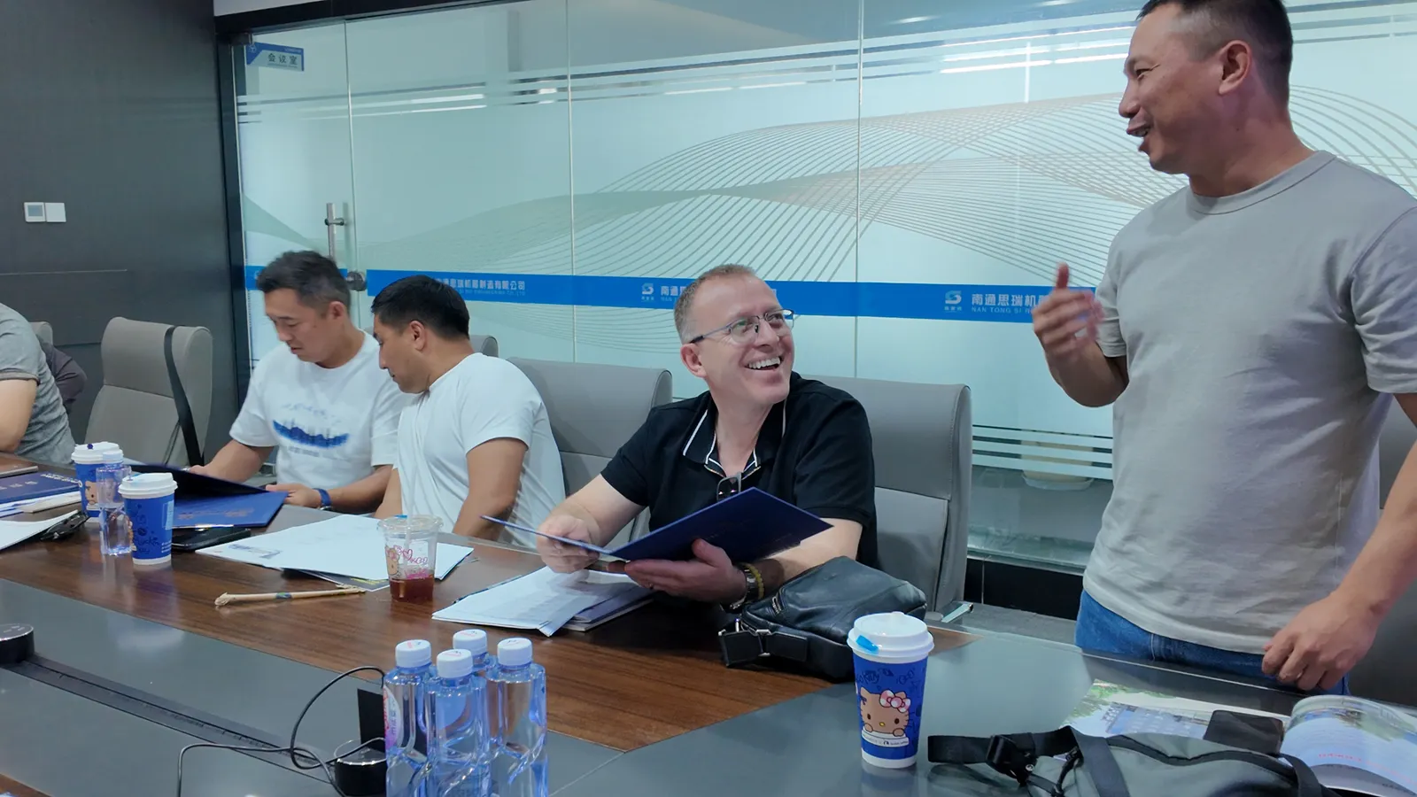 Technical discussion with the Kyrgyz customers at SREE